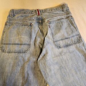 Levi's Carpenter Blue Relaxed Jeans with Vintage Baggy 35x29 Big Pockets